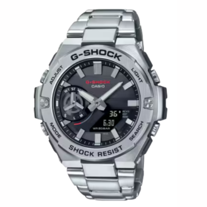 Casio G-Shock GST-B500D-1A G-Steel Strap with Black Dial Analog-Digital Men Watch